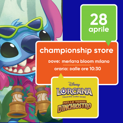 Torneo Lorcana Nelle Terre di Inchiostro