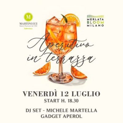 Aperitivo in terrazza
