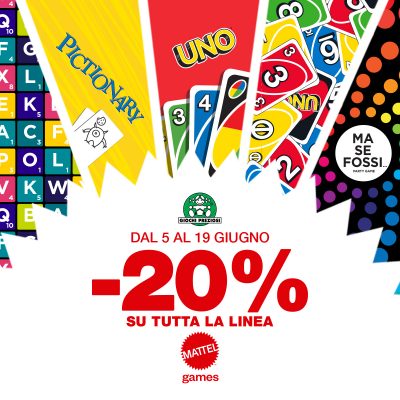 Scatena il divertimento con Mattel Games!