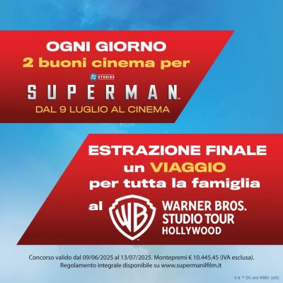 Un’ Estate da Supereroe con DC e Superman!