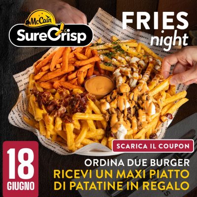 McCain SureCrisp Fries Night by Hamerica’s