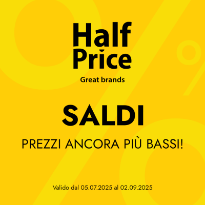 I SALDI DI HALF PRICE