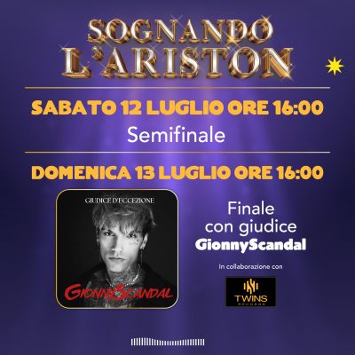 Sognando L’Ariston – semifinali e finale