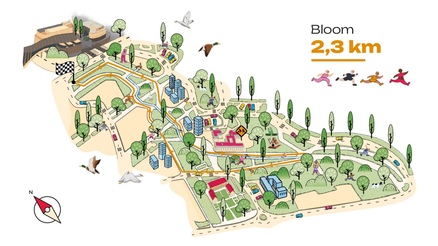 Bloom (2,3km)