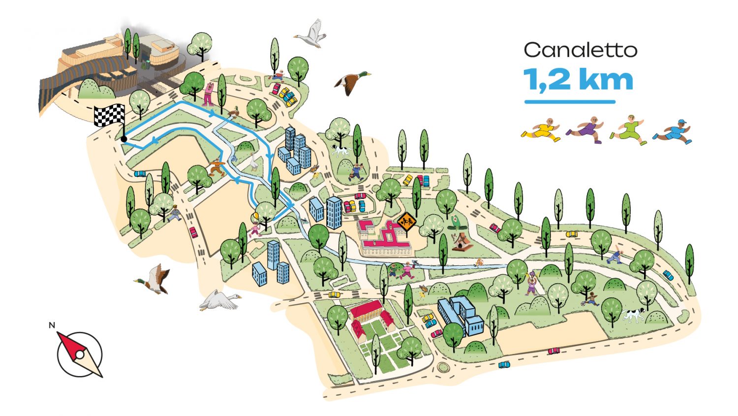 Canaletto (1,2km)