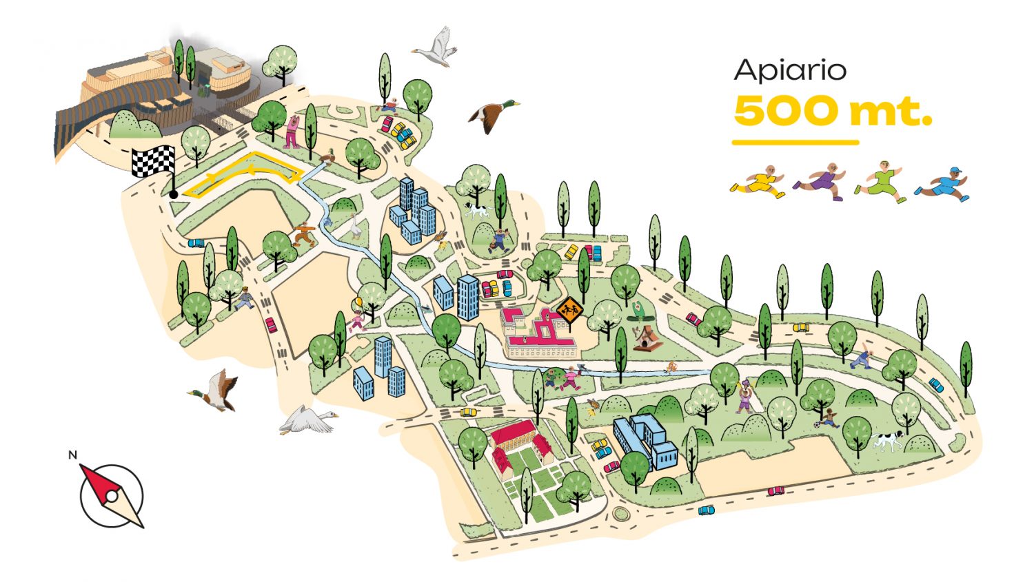 Apiario (500m)