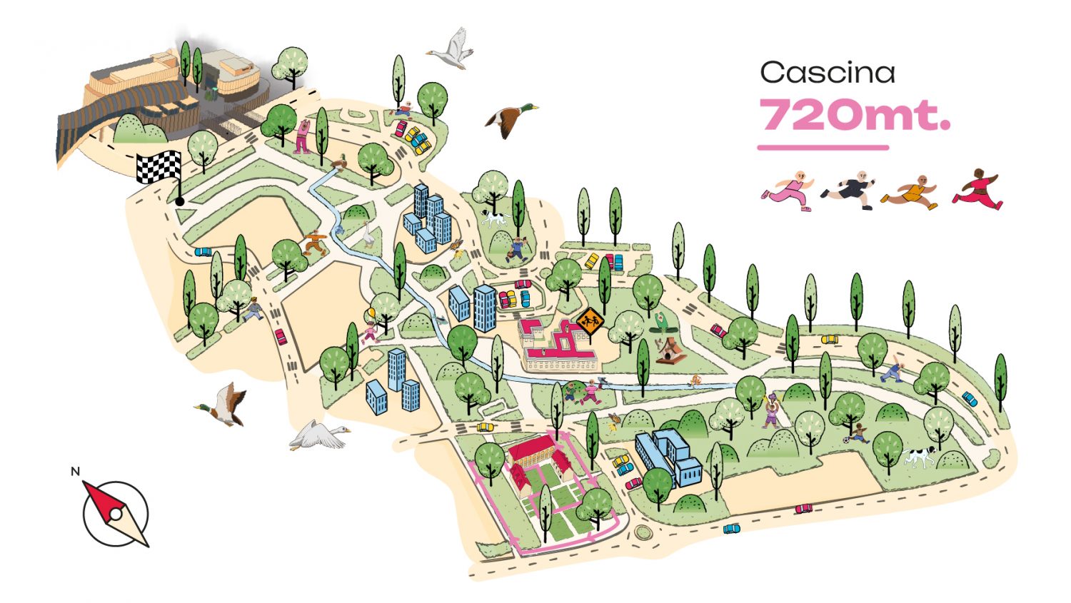 Cascina (720m)