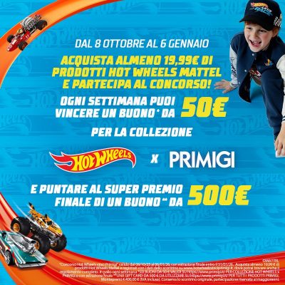 Hot Wheels x Primigi!