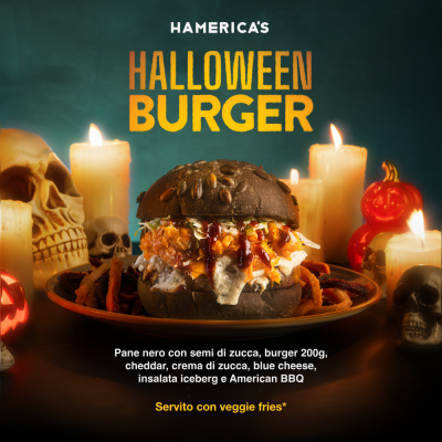 Halloween Burger di Hamerica’s, ora disponibile!