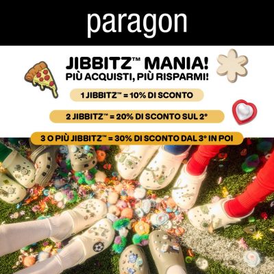 JIBBITZ MANIA! Più acquisti, più risparmi