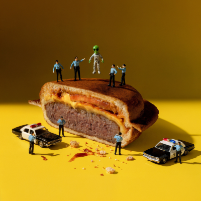 Prova l’Ufo Burger di Hamerica’s