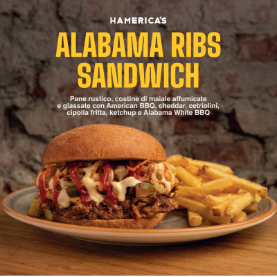 Alabama Ribs Sandwich!