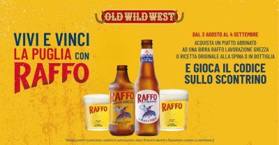 VINCI LA PUGLIA CON RAFFO E OLD WILD WEST
